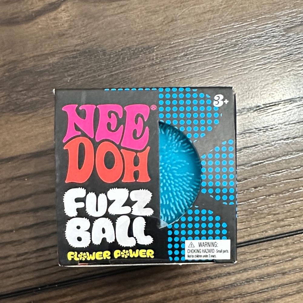 Nee Doh Fuzz Ball - Blue